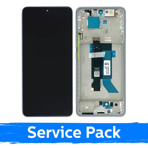 LCD Ekraan ühilduv Xiaomi Redmi Note 14 Pro 5G raamiga / Lavender lilla / (Service Pack)