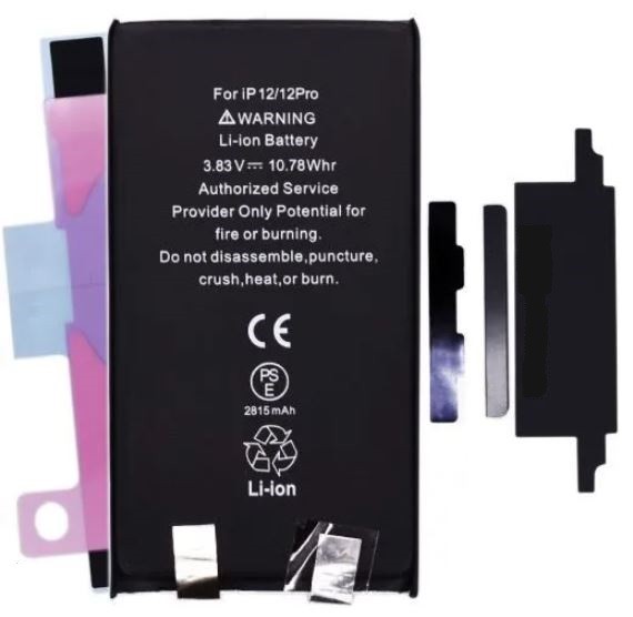 Aku ORG jaoks iPhone 12/12 Pro 2800mAh ilma BMS koos sticker