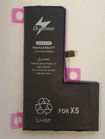 Aku "Di-Power" (higher capacity) jaoks iPhone XS 2658mAh