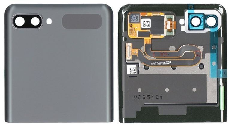 LCD screen Samsung F707 Z Flip 5G koos touch screen koos frame (Outer) Mystic Hall original (used Grade C)