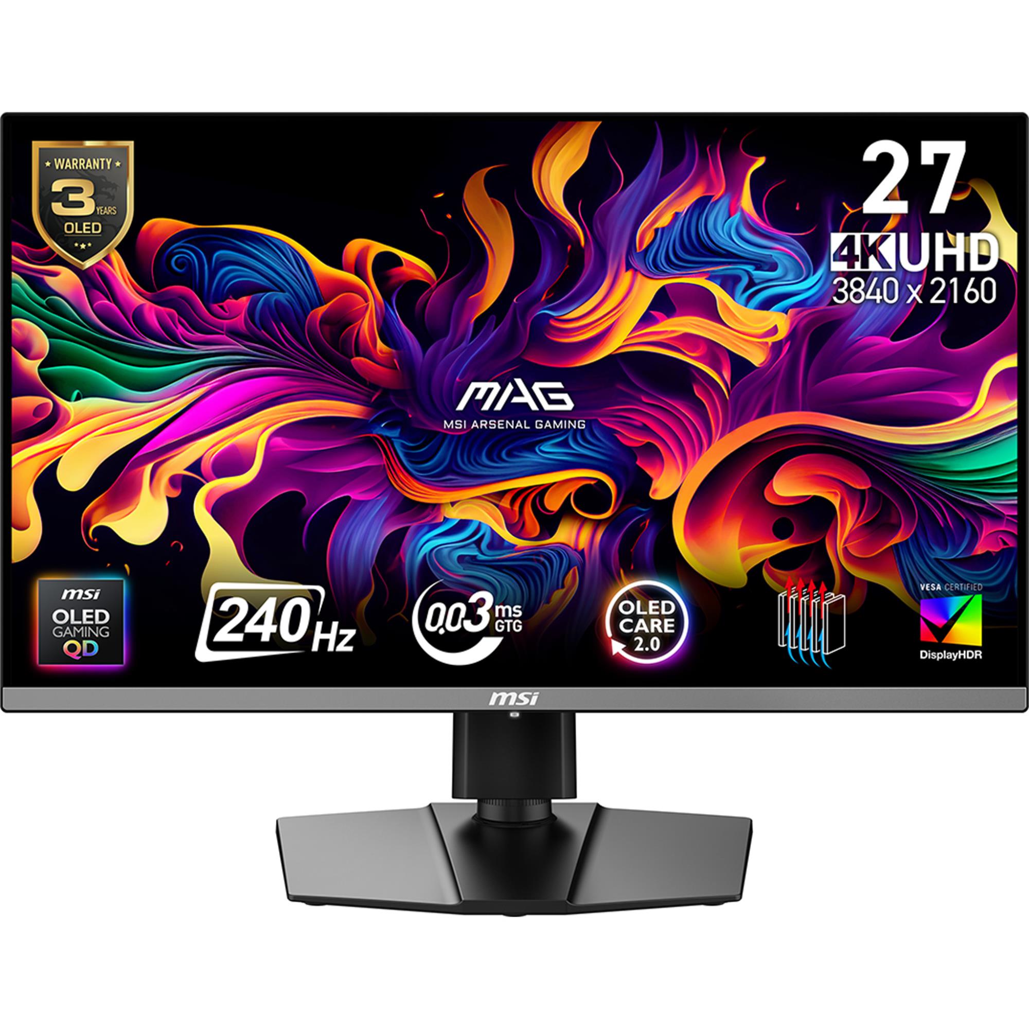 Monitor MSI 26.5" 3840x2160 4K Ultra HD QD-OLED