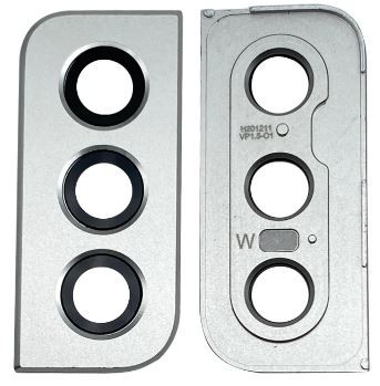Samsung S906 S22 Plus lens jaoks camera koos frame Valge ORG