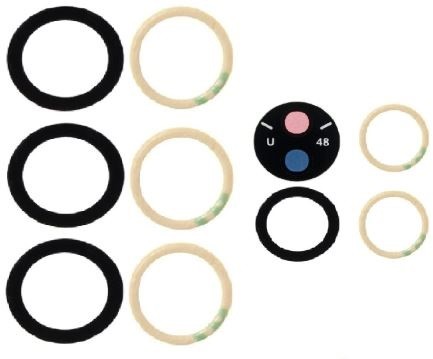 Samsung S908 S22 Ultra lens jaoks camera (only lens 5pcs) ORG