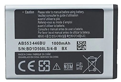 Aku ORG Samsung B2100 1000mAh AB553446BU/C3300/C3300K/B100/C5212