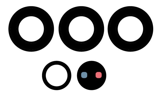 Samsung S918 S23 Ultra 5G lens jaoks camera (only lens 5pcs) ORG