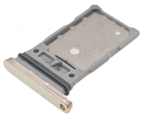 SIM-kaardi hoidja Samsung S911/S916 S23/S23 Plus Dual Cream ORG