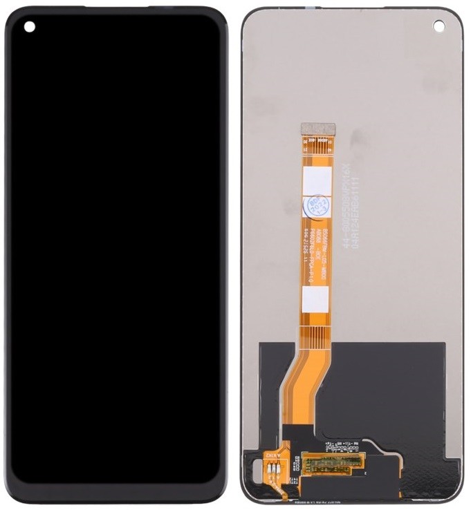 LCD screen Realme 8i/9i/Narzo 50 4G/Oppo A96 4G koos touch screen Must ORG