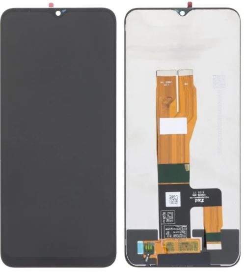 LCD screen Realme C33/C30/Narzo 50i Prime 4G (2022) koos touch screen Must ORG
