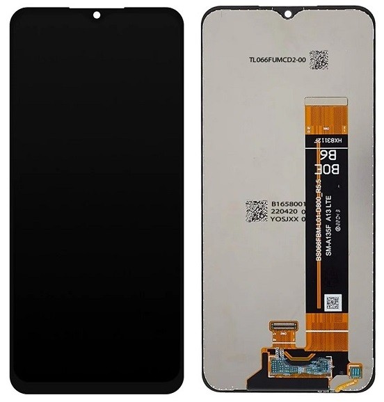 LCD screen Samsung A137 A13 2022 koos touch screen Must ORG