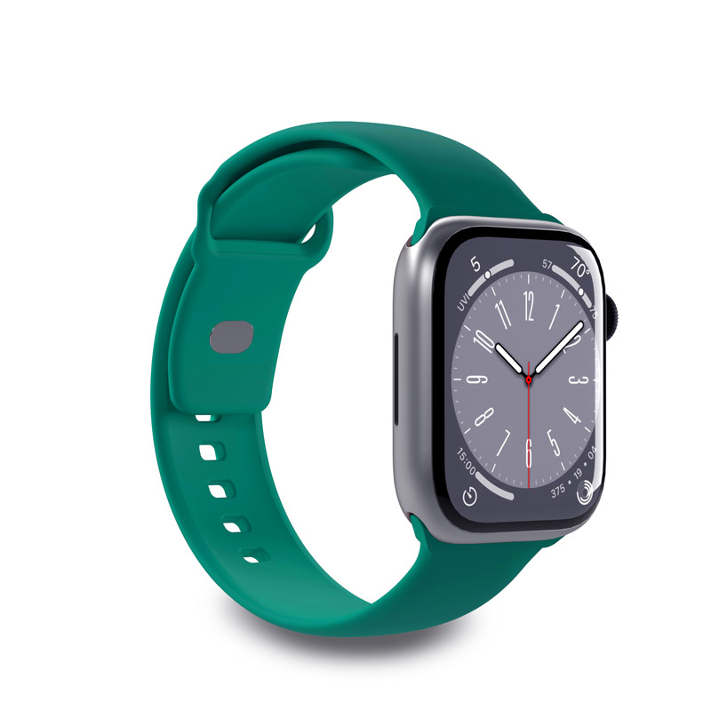 PURO ICON - elastne rihm Apple Watch 44/45/46/49 mm (S/M & M/L) (Jade)