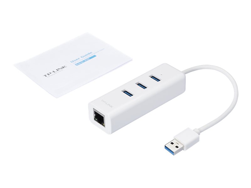 VÕRGUADAPTER USB3 3 PORTI 1000M/UE330 TP-LINK