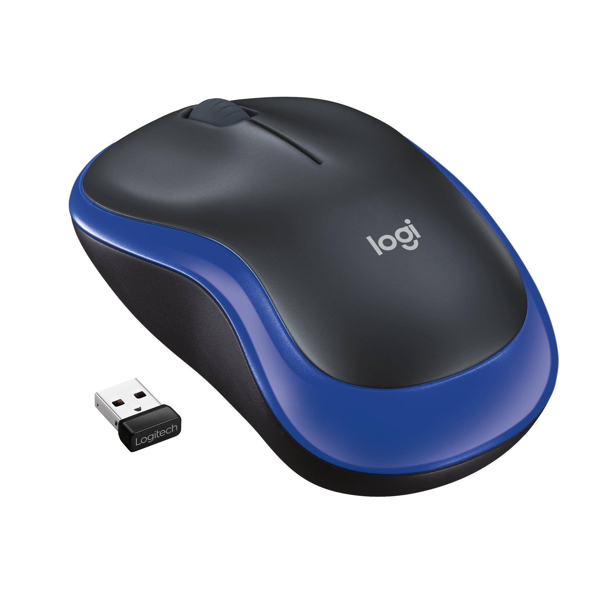 Juhtmevaba optiline hiir Logitech M185 sinine