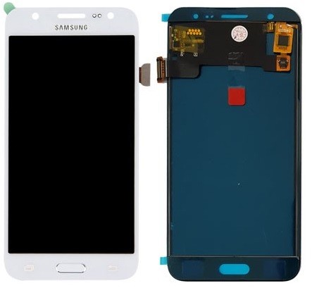 LCD screen Samsung J500 J5 koos touch screen Valge original (service pack)