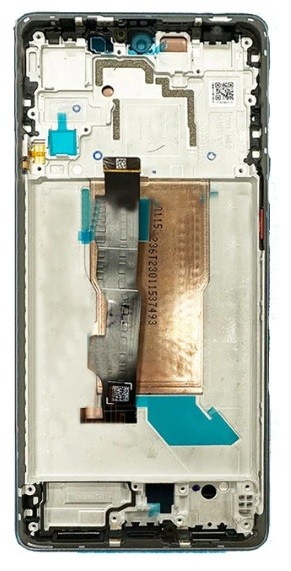 LCD screen Xiaomi Poco F5 5G koos touch screen koos frame Sinine original (service pack)