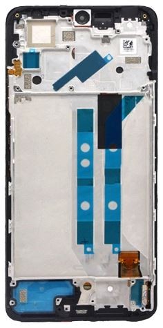 LCD screen Xiaomi Redmi Note 12 Pro 4G koos touch screen koos frame Graphite Hall original (service pack)