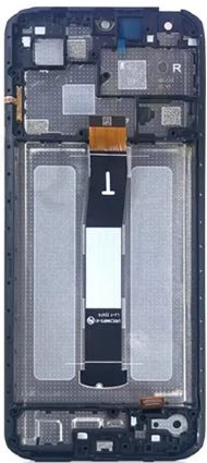 LCD screen Xiaomi Redmi 12C koos touch screen koos frame Graphite Hall original (service pack)