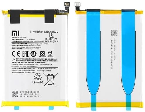 Aku original Xiaomi Redmi 9A/Redmi 9C 5000mAh BN56
