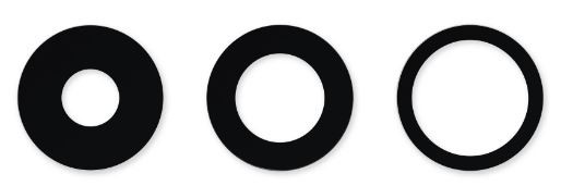 iPhone 14 Pro/14 Pro Max lens jaoks camera (only lens 3pcs) ORG