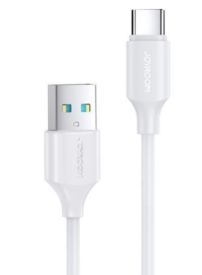 USB kaabel Joyroom (S-UC027A9) type-C (3A) 0.25m valge