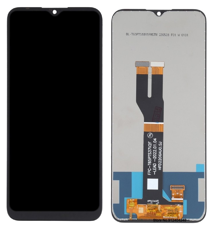 LCD ekraan Nokia C21 Plus puuteekraaniga must ORG