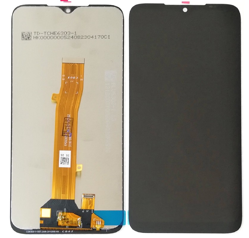 LCD ekraan Nokia C12 puuteekraaniga must ORG
