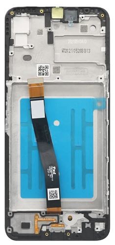 LCD screen Samsung A226 A22 5G koos touch screen ja frame Must original