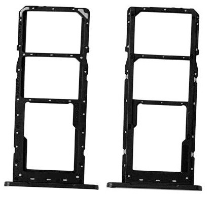 SIM-kaardi hoidja Samsung A14 4G A145 Must originaal (hoolduspakett)