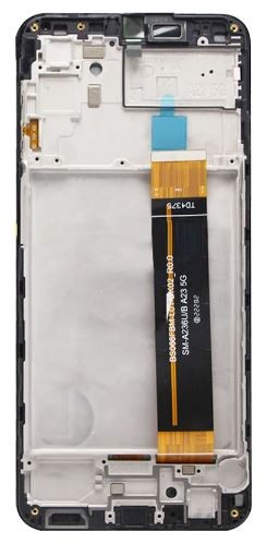 LCD screen Samsung A236 A23 5G koos touch screen ja frame Must original