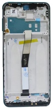 LCD screen Xiaomi Redmi Note 9 Pro/Note 9S koos touch screen koos frame Sinine ORG