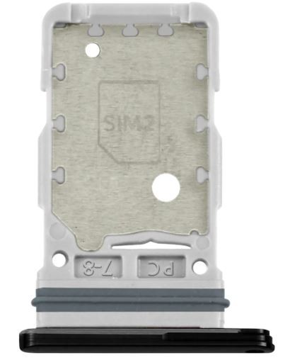 SIM-kaardi hoidja Samsung S918 S23 Ultra Dual Graphite Grey originaal (hoolduspakett)