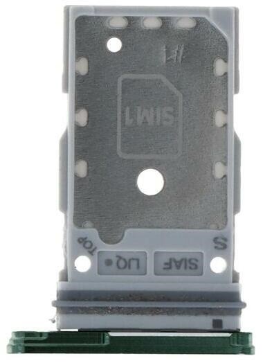 SIM-kaardi hoidja Samsung S911/S916 S23/S23 Plus Dual Green originaal (hoolduspakett)