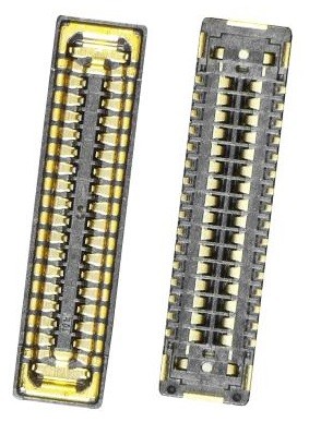 Samsung A125/A127/A225/A325/A326/A426/A525/A526/A528/A725/A726/M217/M225/M325/F926 plaadi pistik BTB pesa 2x17pin 3710-004560 (service pack)