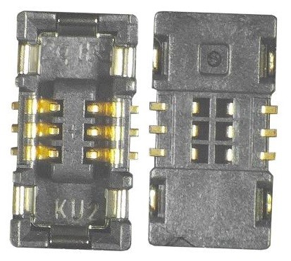 Samsung A125/A225/A325/A326/A336/A415/A426/A515/A525/A526/A536/A715/N970/N975/N986 plaadi pistik BTB pesa 2x3pin 3710-004515 (service pack)