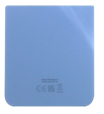 Back down ümbris jaoks Samsung F721 Z Flip4 5G Sinine (used Grade C)