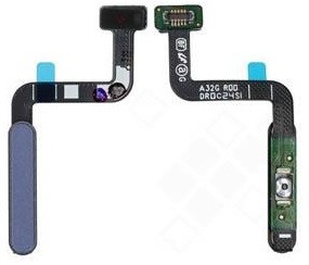 Flex Samsung A326 A32 5G koos on/off ja fingerprint Lilla original (service pack)
