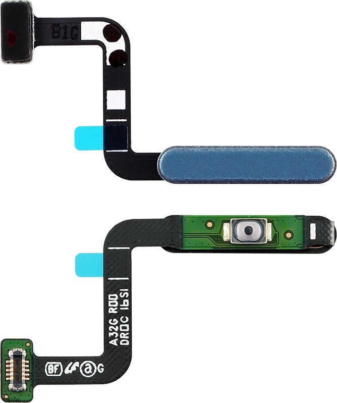 Flex Samsung A326 A32 5G koos on/off ja fingerprint Sinine original (service pack)