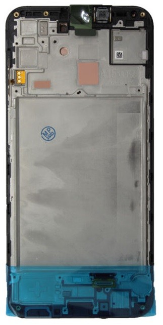 LCD screen Samsung A155 A15 4G/A156 A15 5G koos touch screen ja frame Must original (service pack)