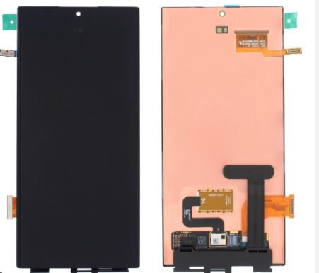 LCD экран Samsung S908 S22 Ultra с сенсорным экраном (БЕЗ РАМКИ) оригинал (service pack)