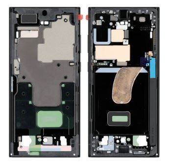 Middle housing Samsung S918 S23 Ultra Phantom Must original (service pack)