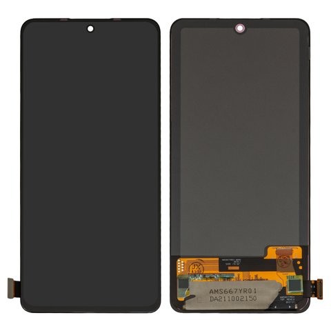 LCD screen Xiaomi Redmi Note 10 Pro 4G/Note 11 Pro/Redmi Note 11 Pro 5G/Note 12 Pro 4G/Poco X4 Pro 5G koos touch screen Must OLED