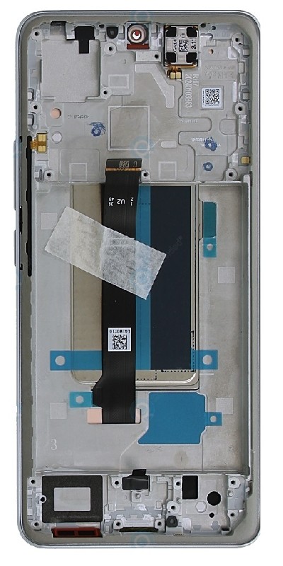 LCD screen Xiaomi Redmi Note 13 Pro+ 5G koos touch screen koos frame Moonlight Valge original (service pack)