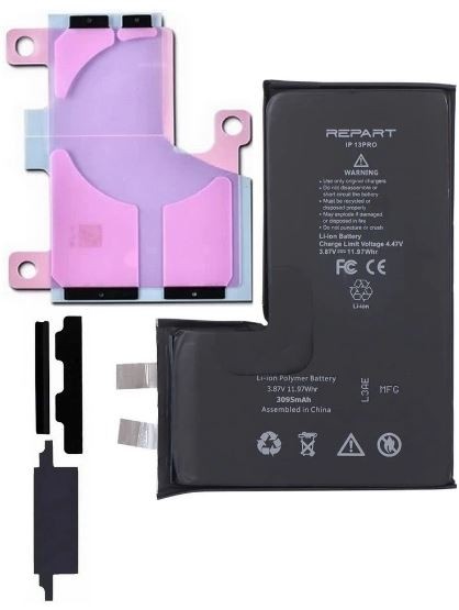 Aku ORG jaoks iPhone 13 Pro 3095mAh ilma BMS koos sticker