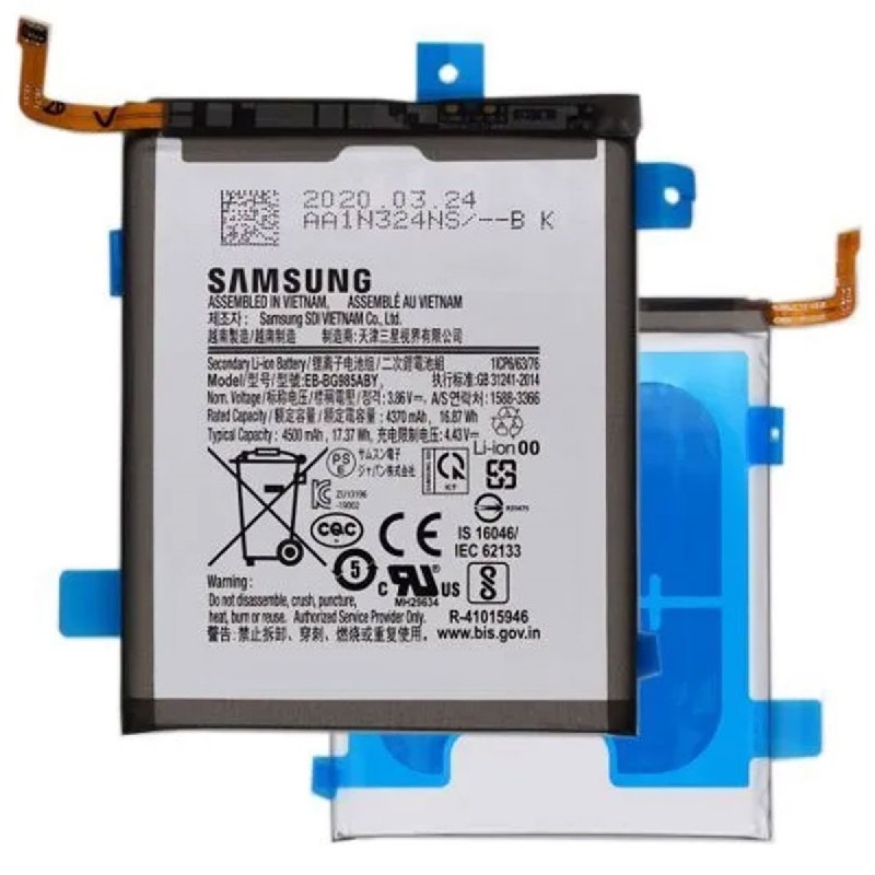 Aku original Samsung G985F/G986F S20 Plus 4500mAh EB-BG985ABY