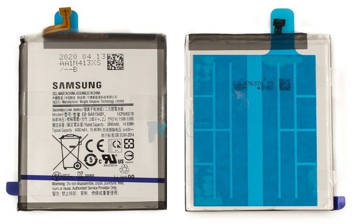 Aku original Samsung A515 A51 2020 3890mAh EB-BA515ABY