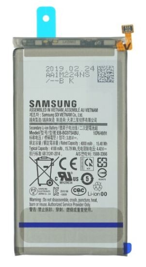 Aku original Samsung G975F S10 Plus 4100mAh EB-BG975ABU