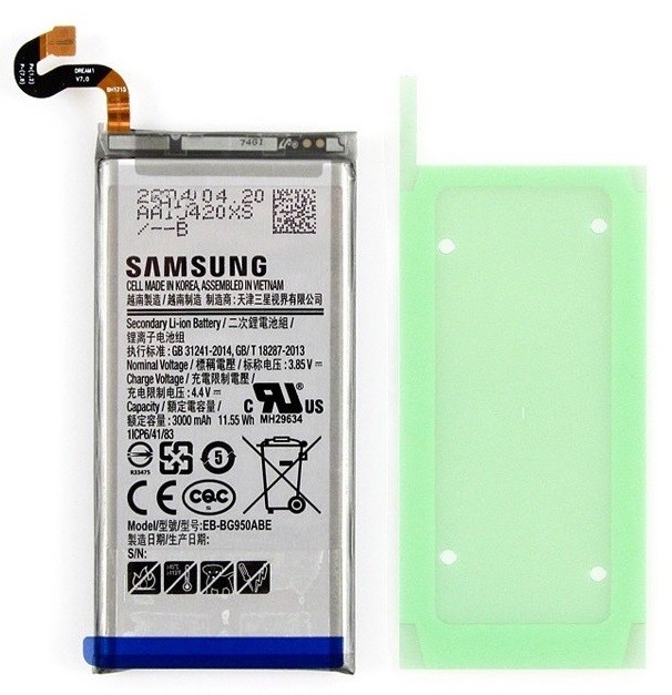 Aku original Samsung G950F S8 3000mAh EBBG950ABE