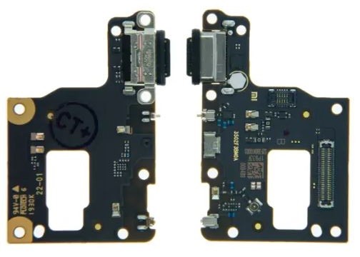 Flex Xiaomi Mi 9 Lite jaoks laadimispistiku ja mikrofoniga, originaal (service pack)