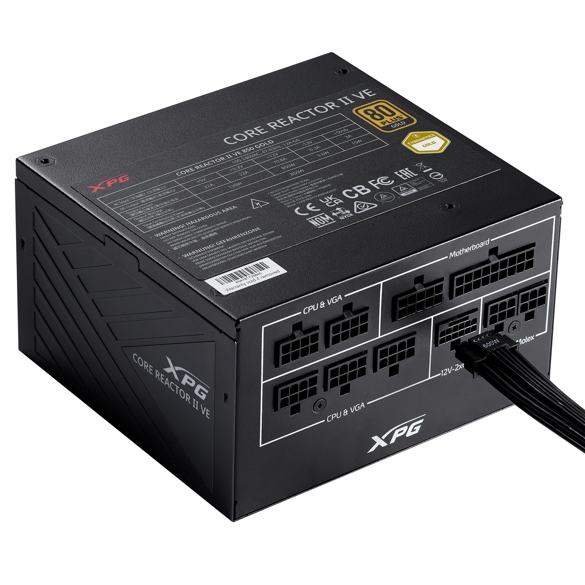 Toiteplokk ADATA Core Reactor II VE 750W 80 Plus Gold
