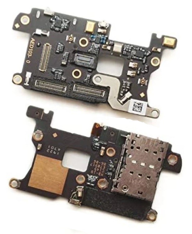 Flex Oneplus 7 Pro koos SIM slot ja microphone original (used Grade A)
