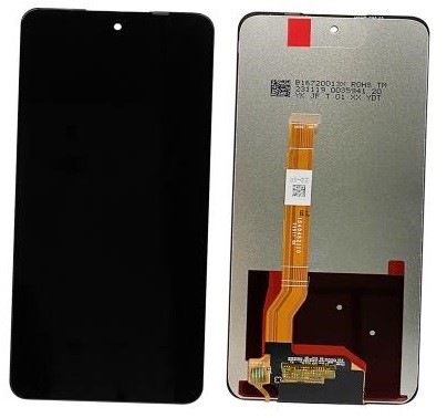 LCD screen Realme C55 4G/C67 4G/5G/11 5G/Oppo A1 5G/A58 4G/A79 5G/A98 5G/Oneplus Nord CE 3 Lite koos touch screen Must ORG